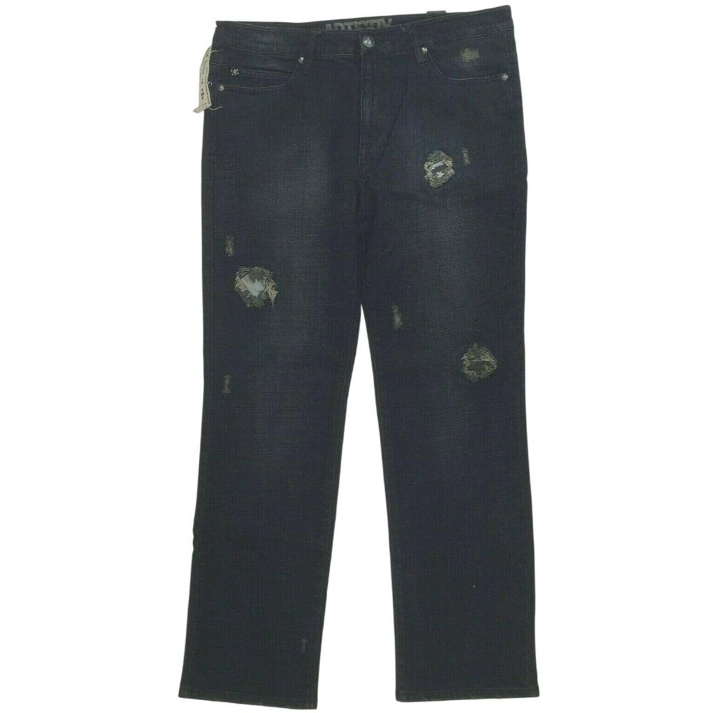 Artistix by Poli Distressed Designer Jeans Mens 36x33 NEW